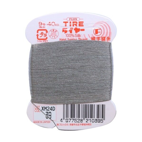 フジックス タイヤー 【絹手縫い糸】col.39