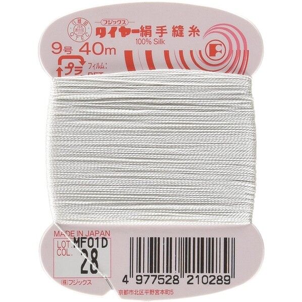 フジックス タイヤー 【絹手縫い糸】col.28