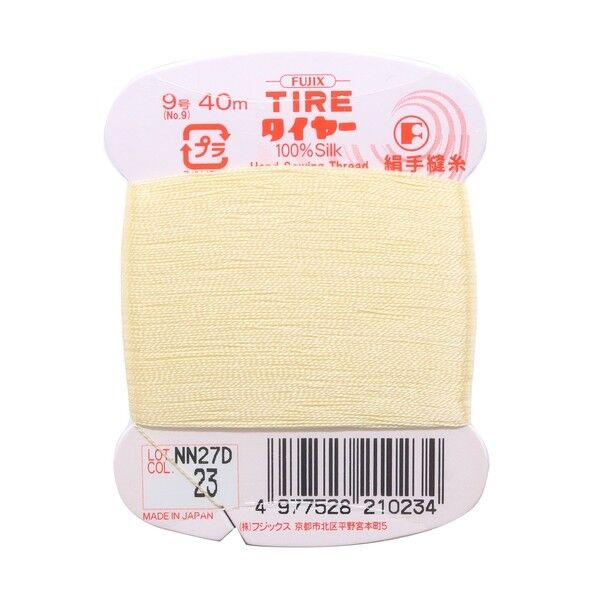 フジックス タイヤー 【絹手縫い糸】col.23