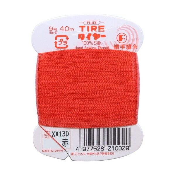 フジックス タイヤー 【絹手縫い糸】col.404