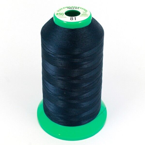 FUJIX(フジックス) キングポリエステルミシン糸 工業用 普通地用 col.81