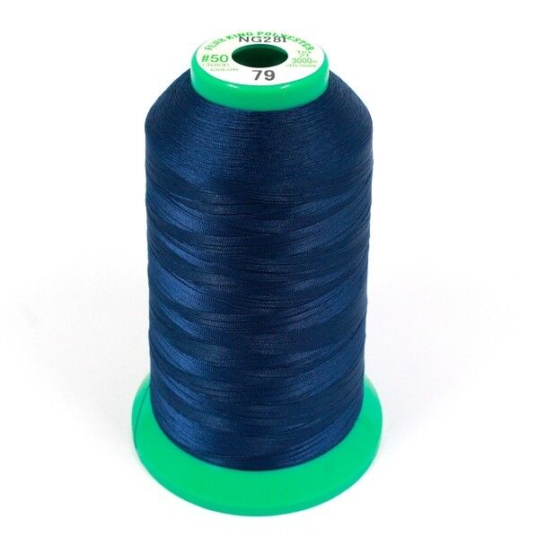 FUJIX(フジックス) キングポリエステルミシン糸 工業用 普通地用 col.79