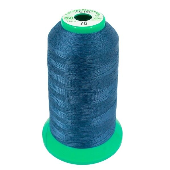 FUJIX(フジックス) キングポリエステルミシン糸 工業用 普通地用 col.76