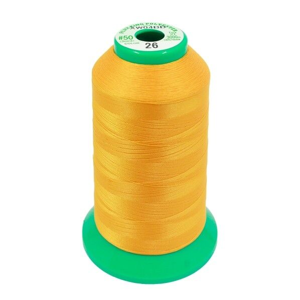 FUJIX(フジックス) キングポリエステルミシン糸 工業用 普通地用 col.26