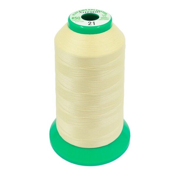 FUJIX(フジックス) キングポリエステルミシン糸 工業用 普通地用 col.21