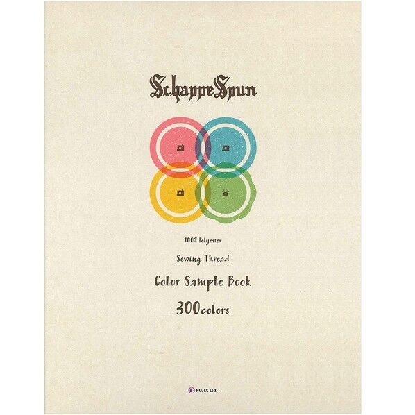 FUJIX(フジックス) シャッペスパン 糸実物見本帳