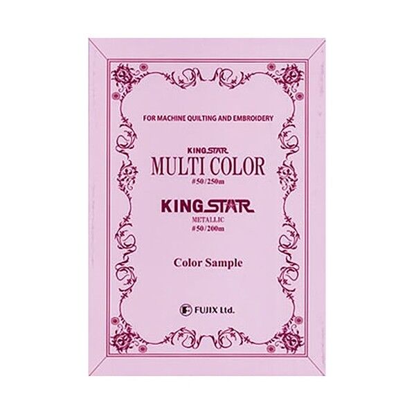 FUJIX(フジックス) マルチカラーミシン糸 糸実物見本帳