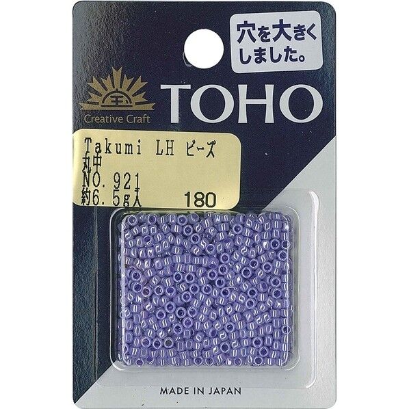 TOHO Takumi LH ビーズ 丸中 直径約 No.921