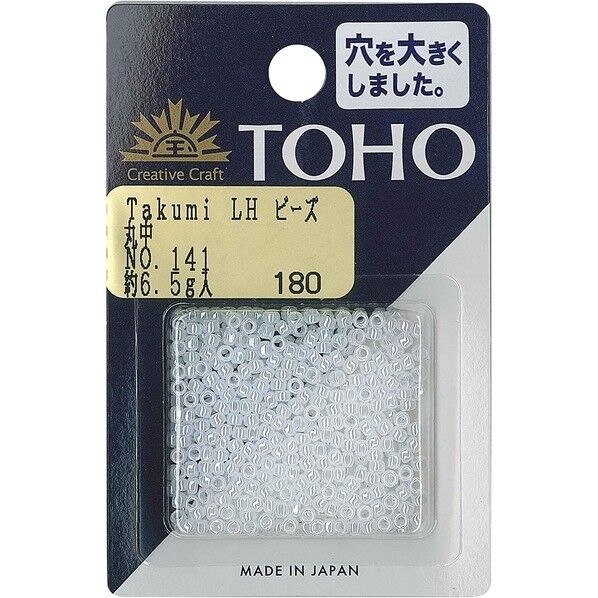 TOHO Takumi LH ビーズ 丸中 直径約 No.141