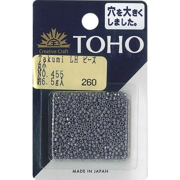 TOHO Takumi LH ビーズ 丸小 No.455