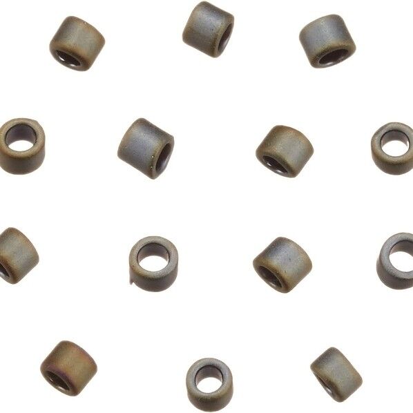 TOHO アンティークビーズ 丸小 糸通しビーズ A-613