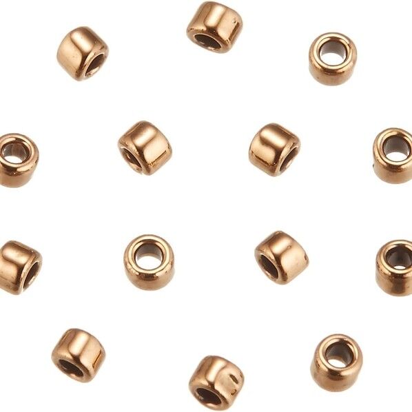 TOHO アンティークビーズ 丸小 糸通しビーズ A-221