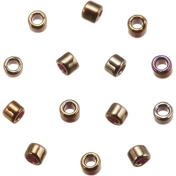 TOHO アンティークビーズ 丸小 糸通しビーズ A-83