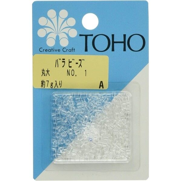 TOHO 丸大ビーズ バラパックビーズ 外径 No.1