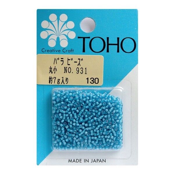 TOHO 丸小ビーズ バラパックビーズ 外径 No.931