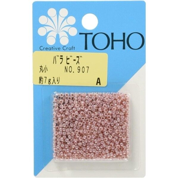 TOHO 丸小ビーズ バラパックビーズ 外径 No.907
