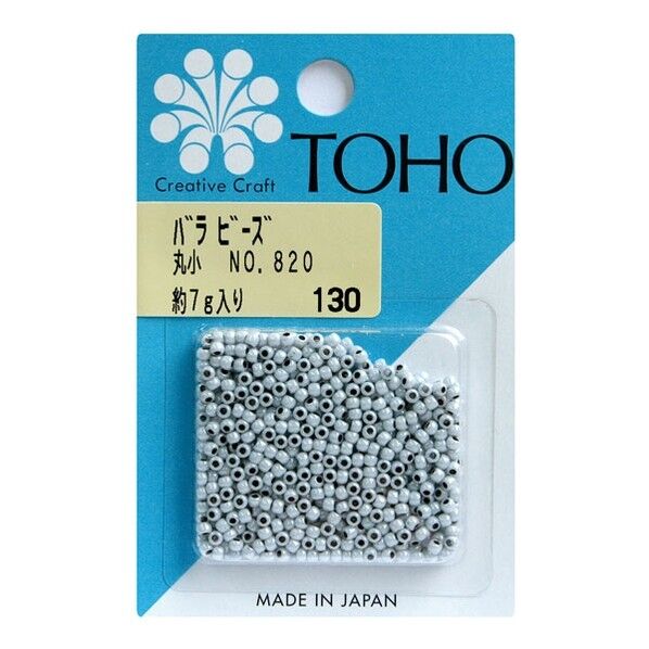 TOHO 丸小ビーズ バラパックビーズ 外径 No.820