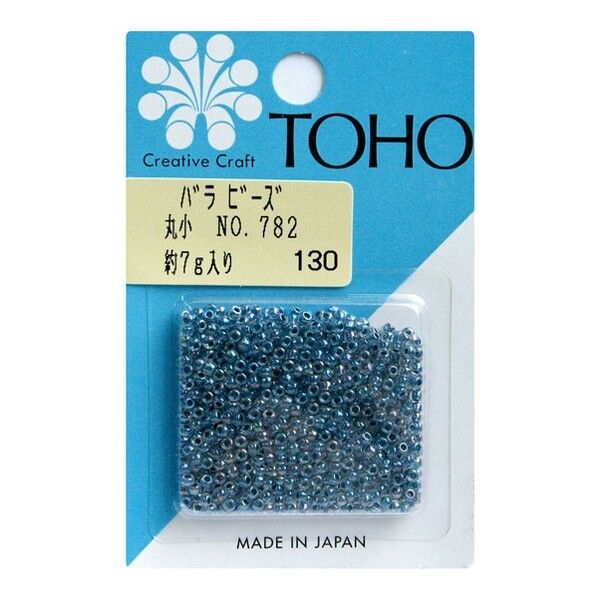 TOHO 丸小ビーズ バラパックビーズ 外径 No.782