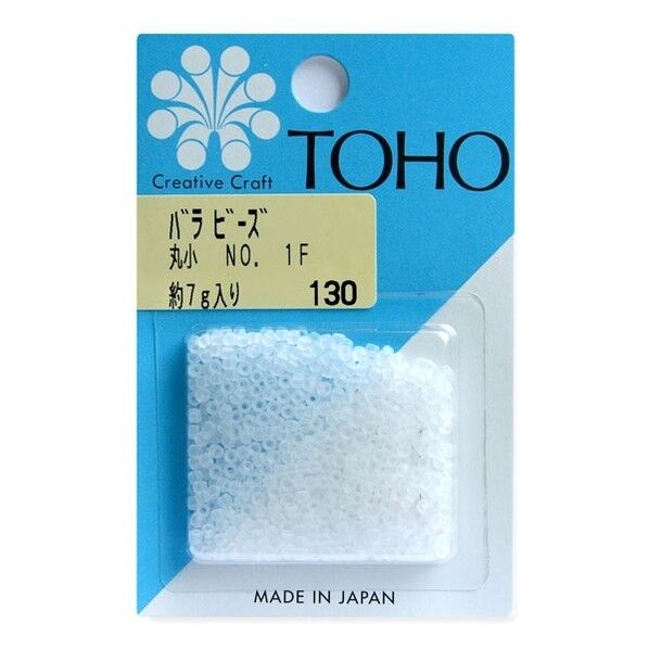 TOHO 丸小ビーズ バラパックビーズ 外径 No.1F