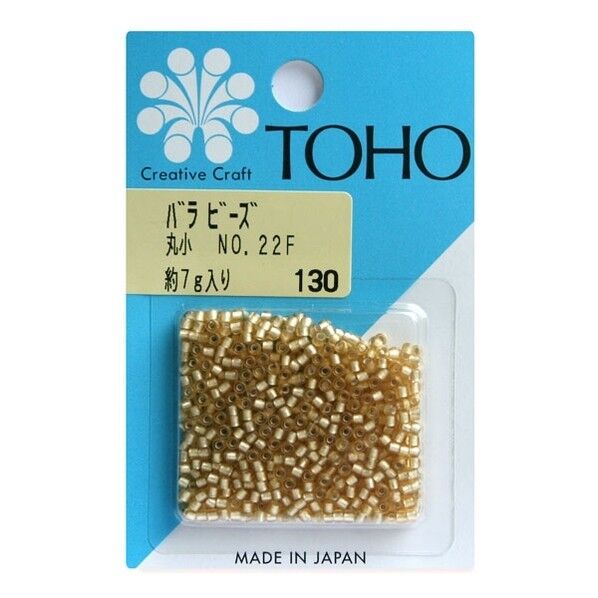 TOHO 丸小ビーズ バラパックビーズ 外径 No.22F