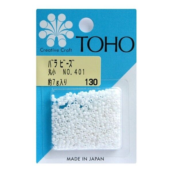 TOHO 丸小ビーズ バラパックビーズ 外径 No.401