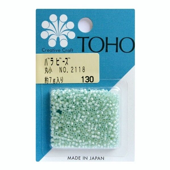 TOHO 丸小ビーズ バラパックビーズ 外径 No.2118
