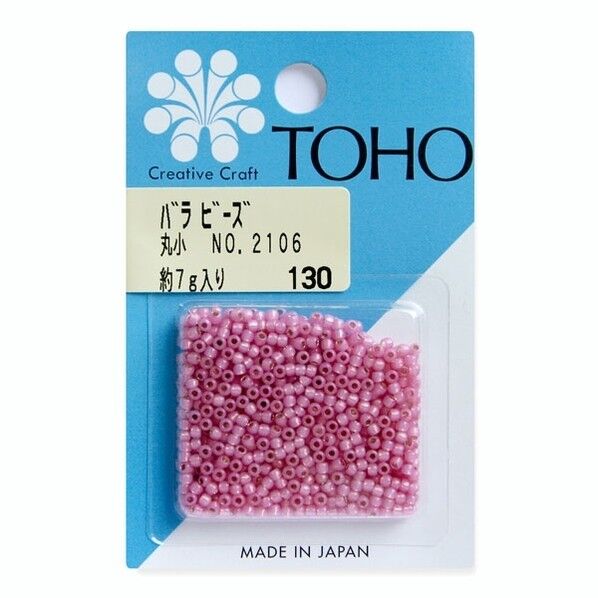 TOHO 丸小ビーズ バラパックビーズ 外径 No.2106