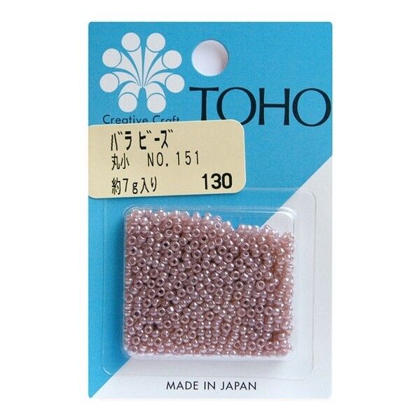 TOHO 丸小ビーズ バラパックビーズ 外径 No.151