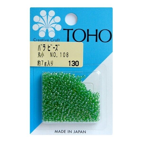 TOHO 丸小ビーズ バラパックビーズ 外径 No.108