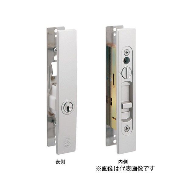 引戸用取替錠 キー5本付アルファ L4056-ALU-B ブラウン