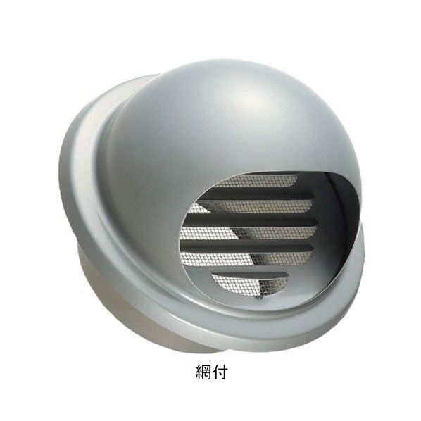 SUS丸型フード付ガラリ 網付SMH75FD-MG10#