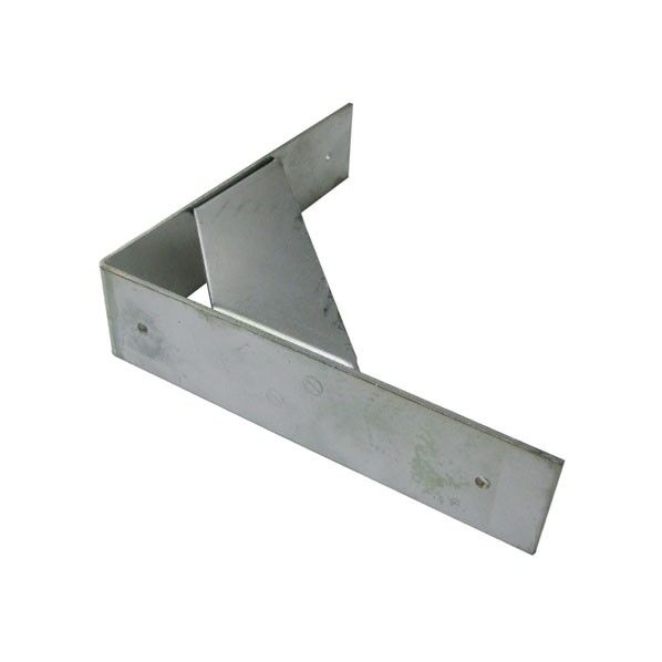 水切りカバーブラケット 210スチール三価クロメートメッキ