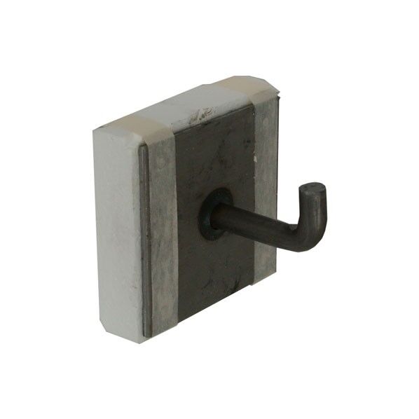 発砲体ユ型金物 100x100x4