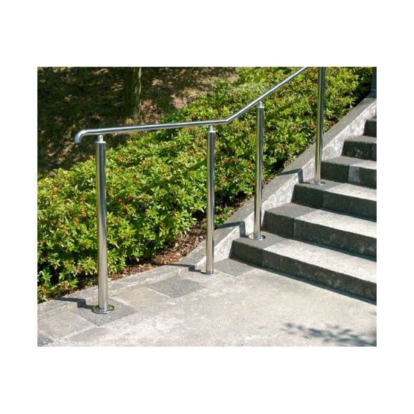 SUSアプローチ手すり38 90゜コーナー 研磨