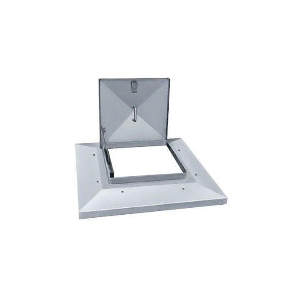 研磨SUS 角屋根マンホール 1-500