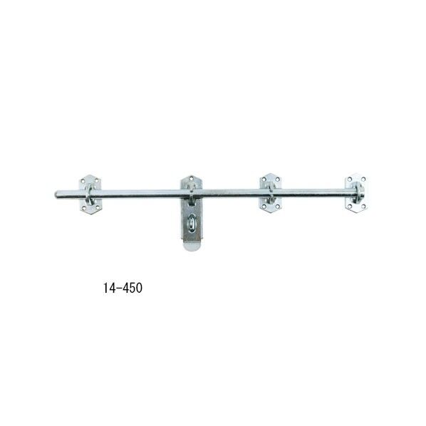 木扉用スチール 丸棒貫抜MKTM-16-450