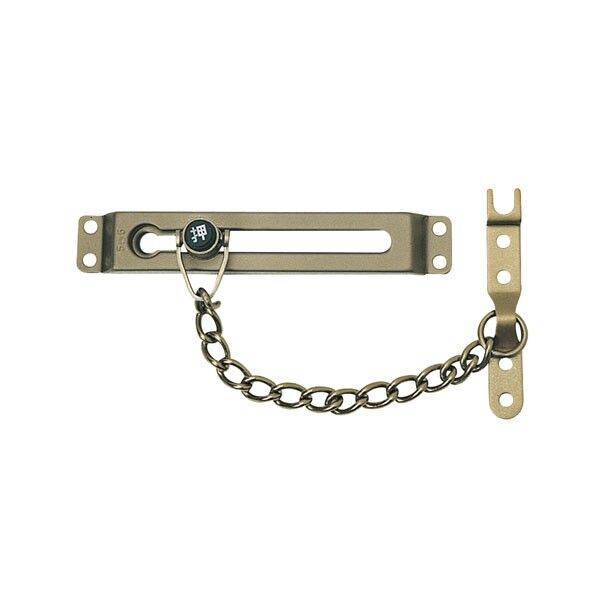 ブロンズプッシュドアチェーン サッシビス付