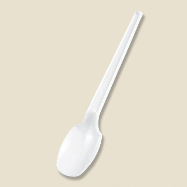 プラスチック特大スプーン 特大 単袋 白