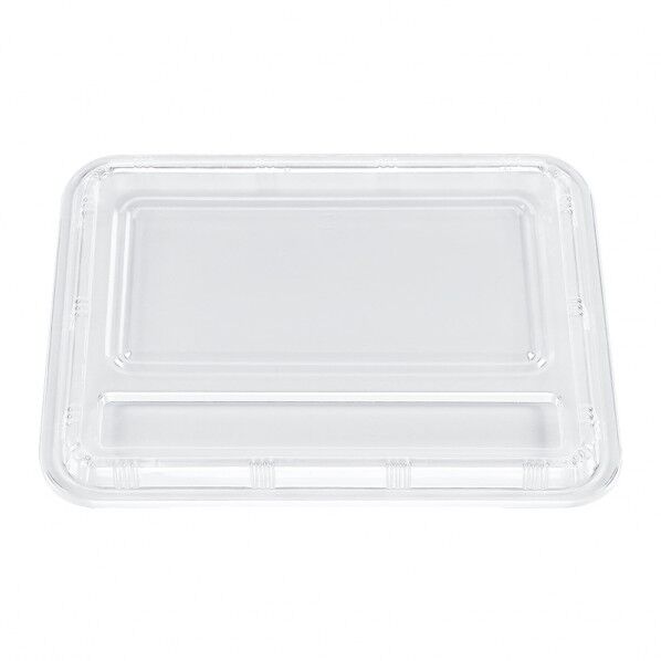 シーピー化成 弁当容器 BS弁当 透明蓋 84-5 外寸:266×206×高11mm 004406658 50枚