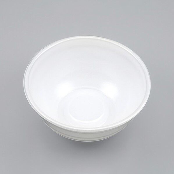 シーピー化成 丼容器 本体 丸丼小 VK-361 無地 外寸:φ153×高65mm/底寸:φ74mm 004410255 50枚