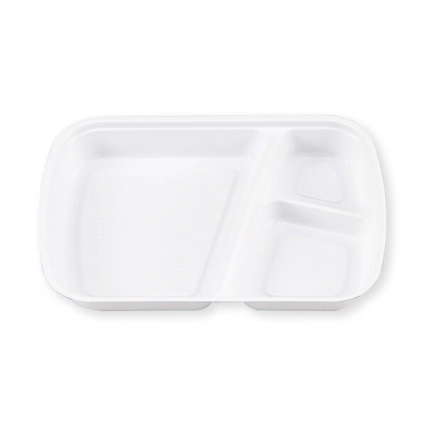 二段弁当容器 中仕切り BF-211-B ホワイト