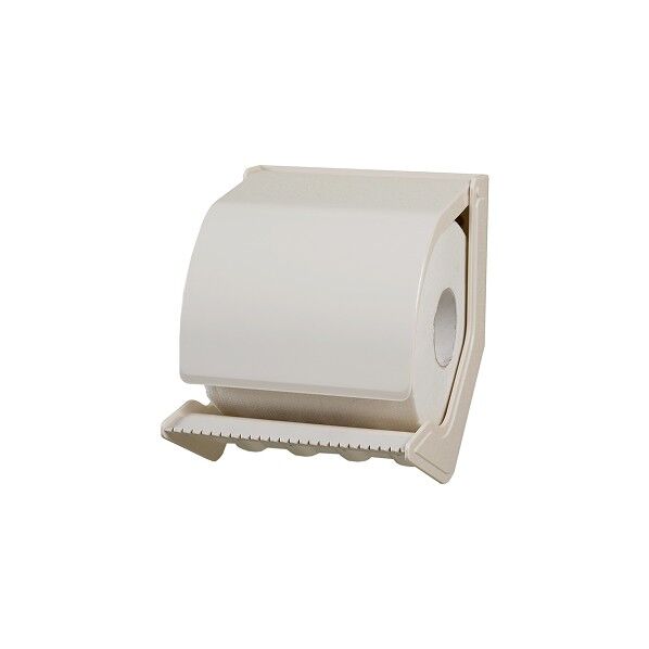株式会社シマブン ペーパーホルダーおくだけ スタンダードタイプ パステルアイボリー 1個...