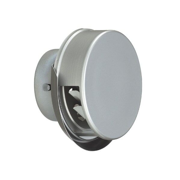 防雨フラット型フード付ガラリOK-150-1型 網無