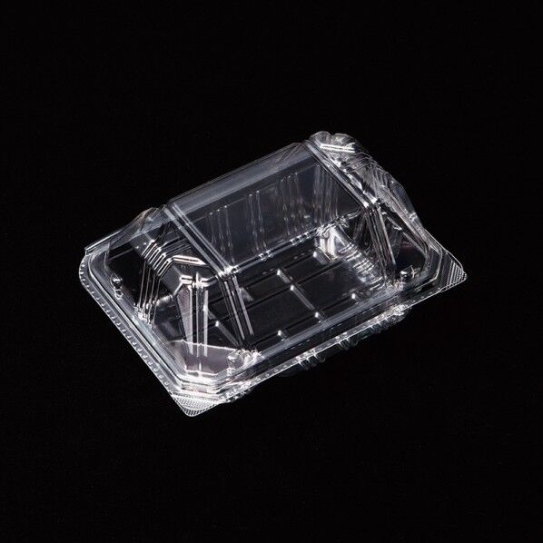 デンカポリマー 食品容器 嵌合フードパック おにぎり用仕切付き エコノミー OP-143 外寸:129×96×33+37mm/総高さ:64mm 004420734 50枚