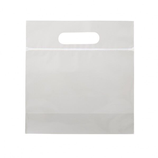 手抜きポリ袋 スタンドジップバッグ #60 18-19 無地