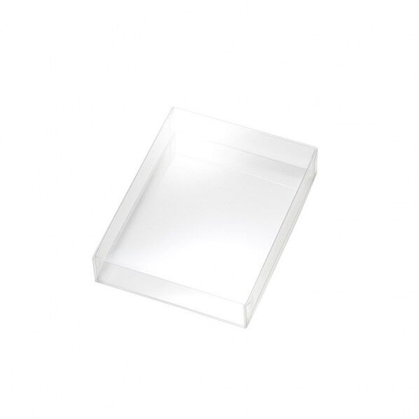 HEIKO PETクリアケース 無地 100×130×25 内寸法:厚0.3×100×130×高25mm 006854117 10個