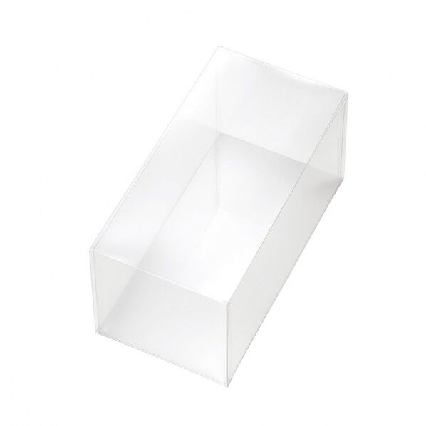 HEIKO PETクリアケース 無地 100×200×100 内寸法:厚0.3×100×200×高100mm 006854119 5個