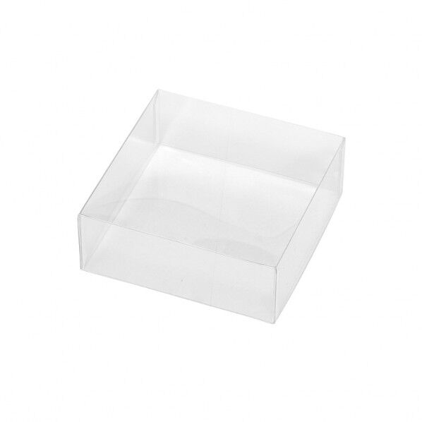 HEIKO PET角型BOX 120×120×45 内寸法:厚0.3×120×120×高45mm 006854143 20個