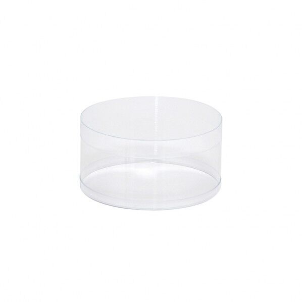 HEIKO PVC クリスタルボックス 円柱 98×50 内寸法:厚0.3×直径98×深50mm 006854152 10個
