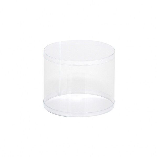 HEIKO PVC クリスタルボックス 円柱 98×80 内寸法:厚0.3×直径98×深80mm 006854153 10個